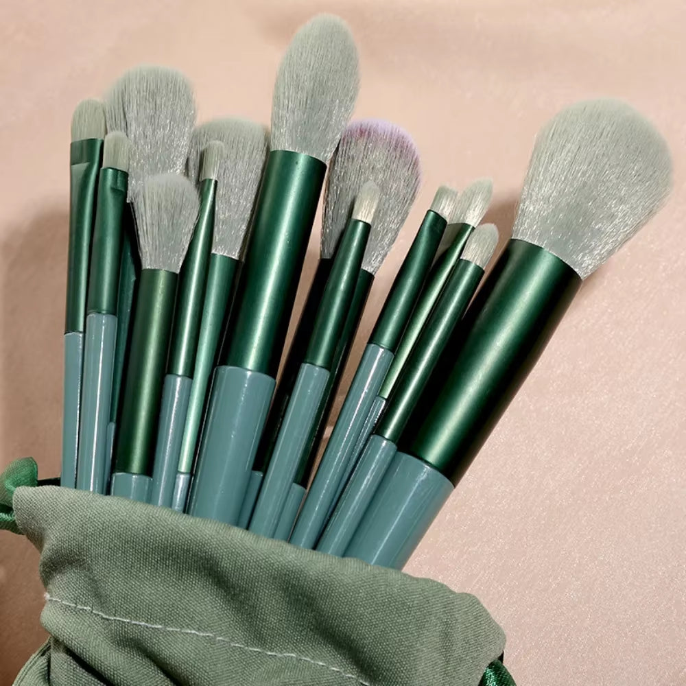 13PCS Soft Fluffy Makeup Brush Set Soft Beauty Eye Shadow Foundation Make-Up Rouge Repair Brush Beauty Products Makeup Brush Kit