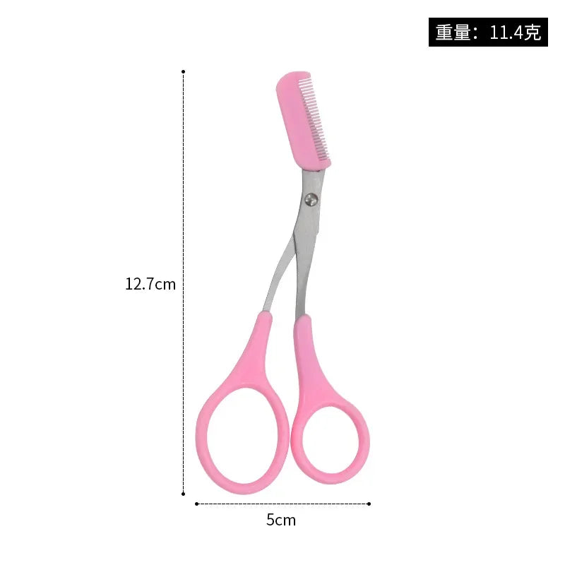 Eyebrow Trimmer Scissors with Comb Beauty Products for Women Eyebrow Shaver Makeup Tools Beauty Razor Grooming Cosmetic
