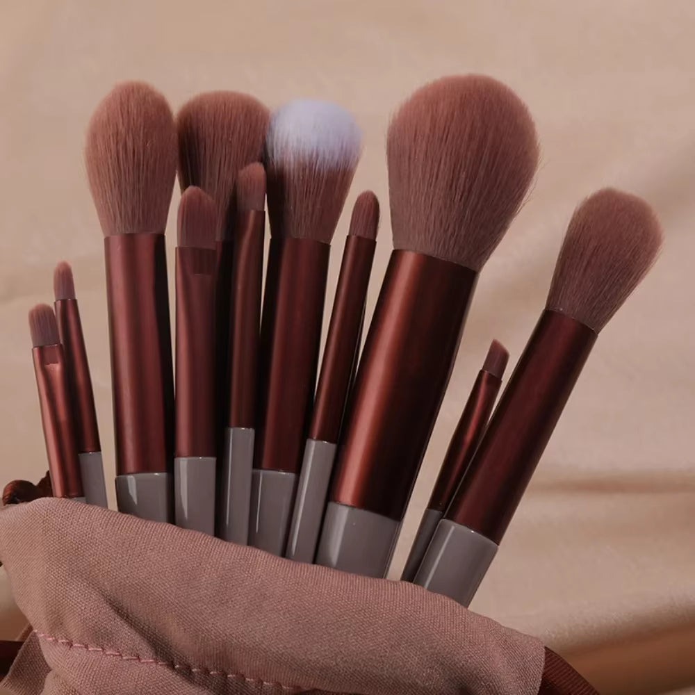 13PCS Soft Fluffy Makeup Brush Set Soft Beauty Eye Shadow Foundation Make-Up Rouge Repair Brush Beauty Products Makeup Brush Kit
