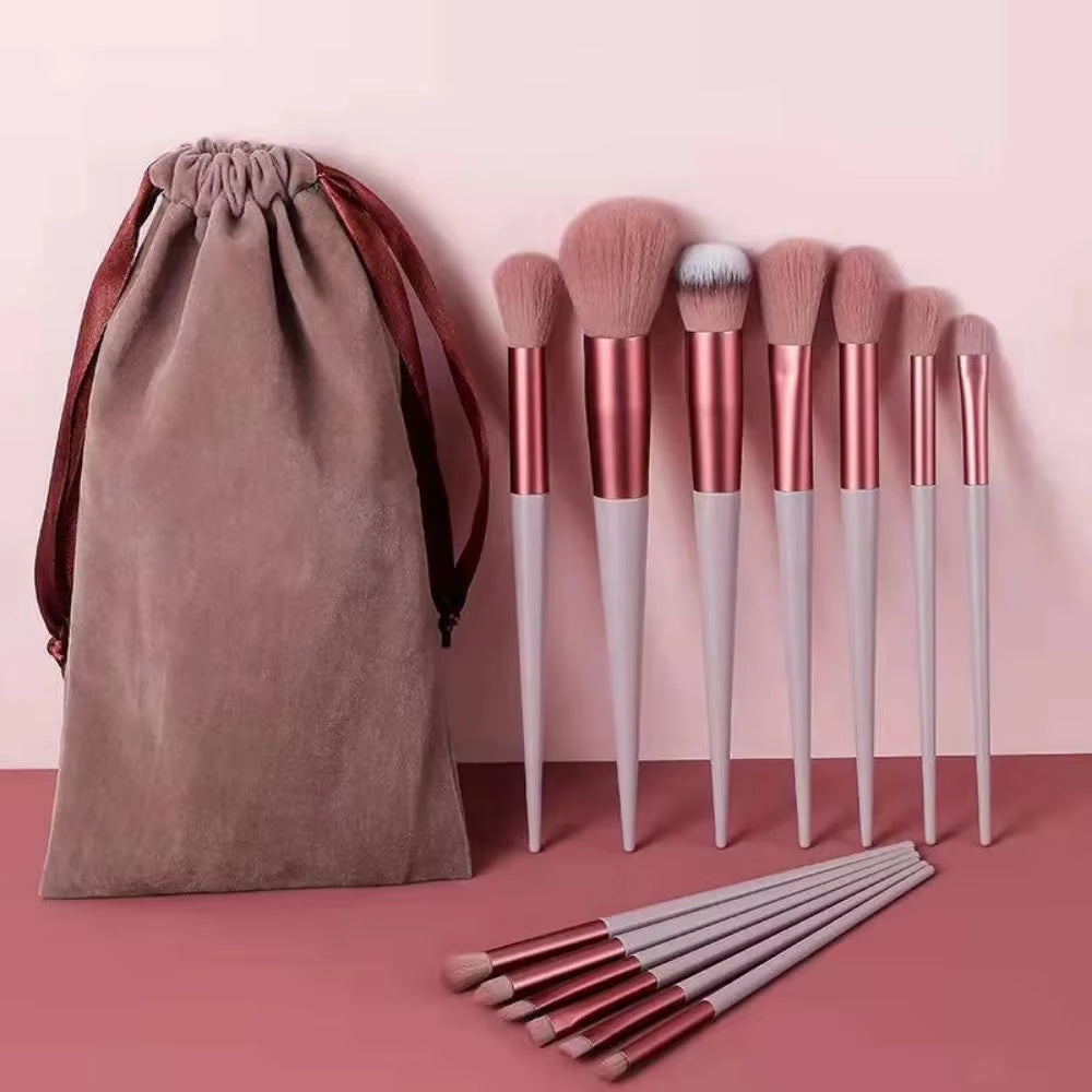13PCS Soft Fluffy Makeup Brush Set Soft Beauty Eye Shadow Foundation Make-Up Rouge Repair Brush Beauty Products Makeup Brush Kit