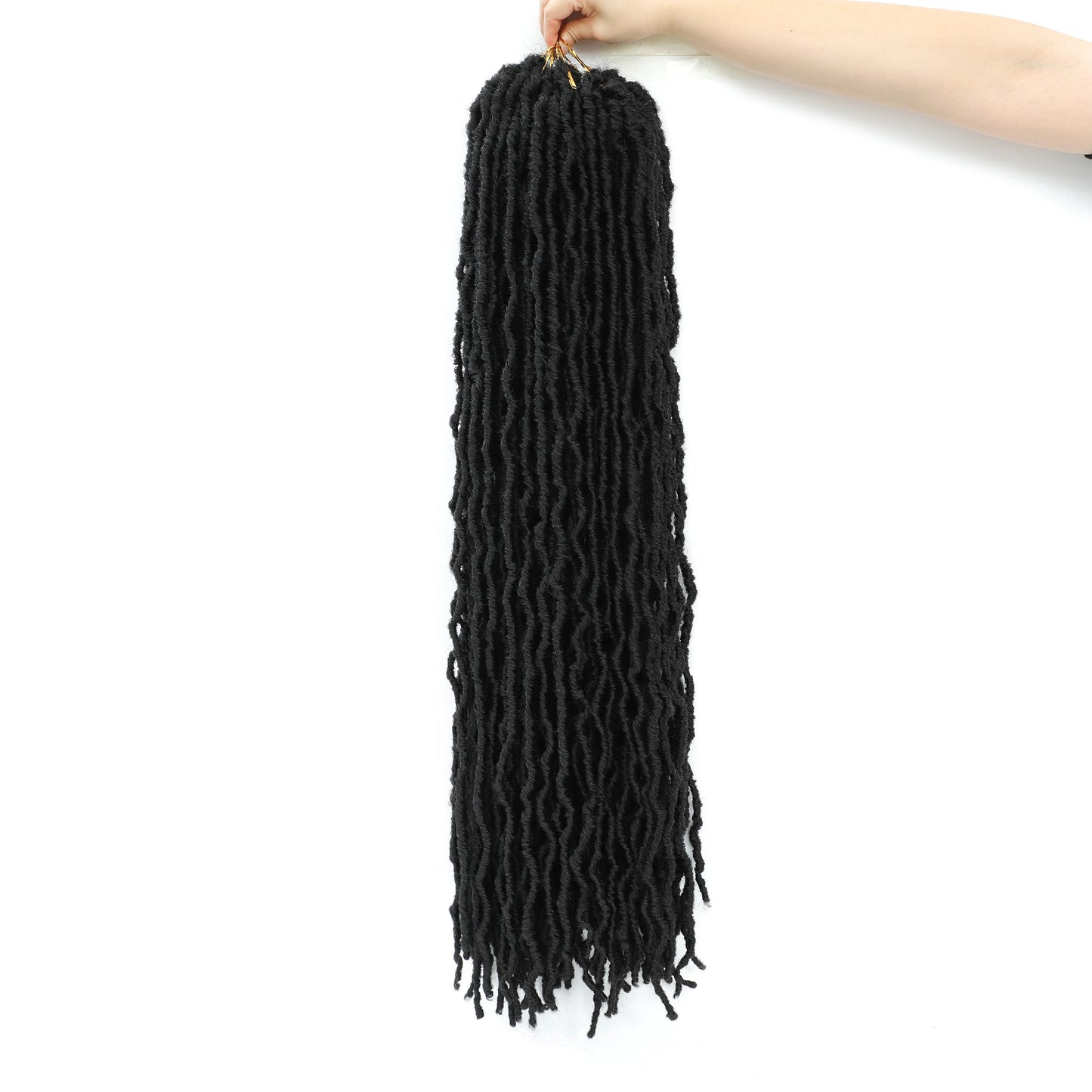 36 Inch Soft Locs Crochet Hair Pre Looped 6 Packs Faux Locs Crochet Braids Goddess Locs Dreadlocs Hair for Black Women