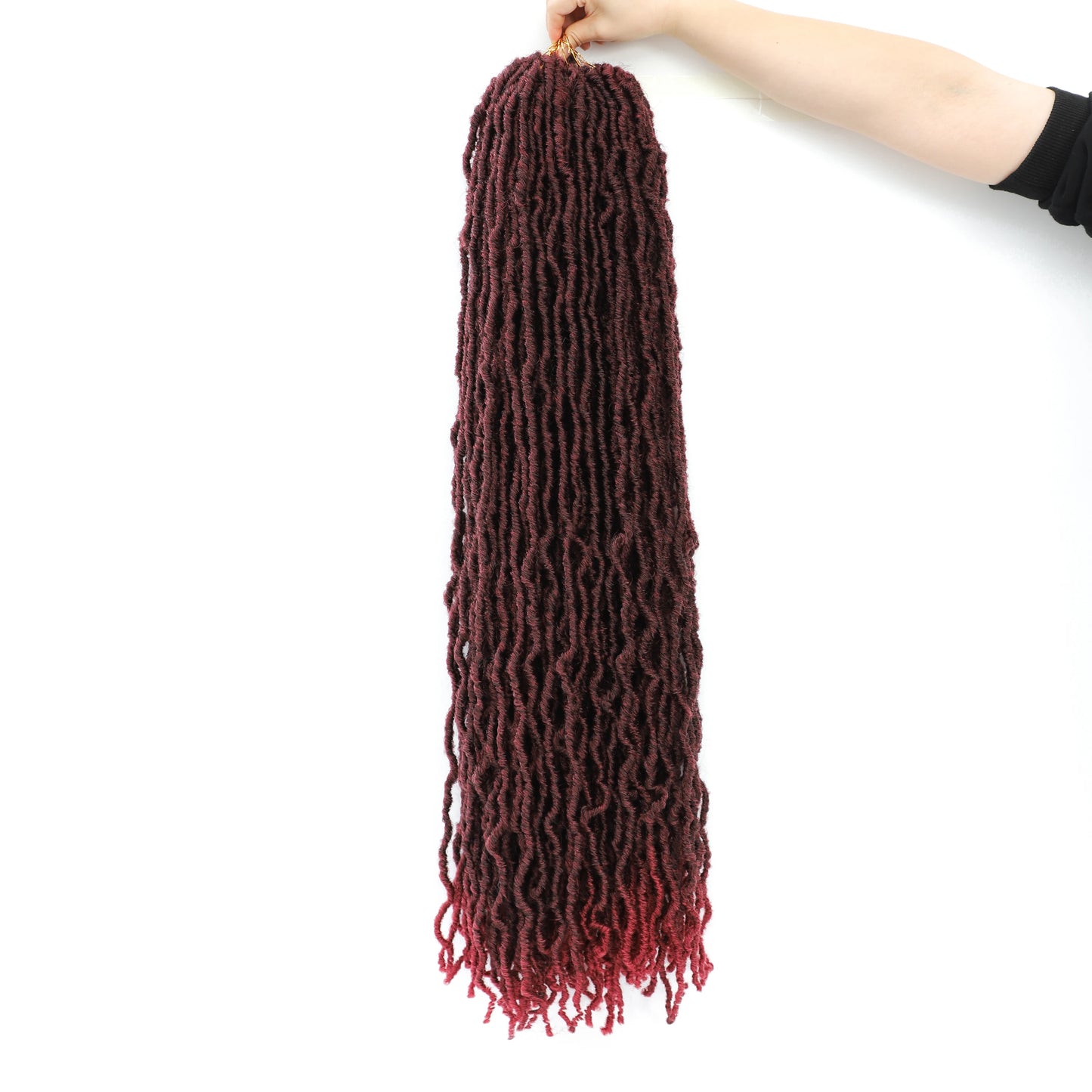36 Inch Soft Locs Crochet Hair Pre Looped 6 Packs Faux Locs Crochet Braids Goddess Locs Dreadlocs Hair for Black Women