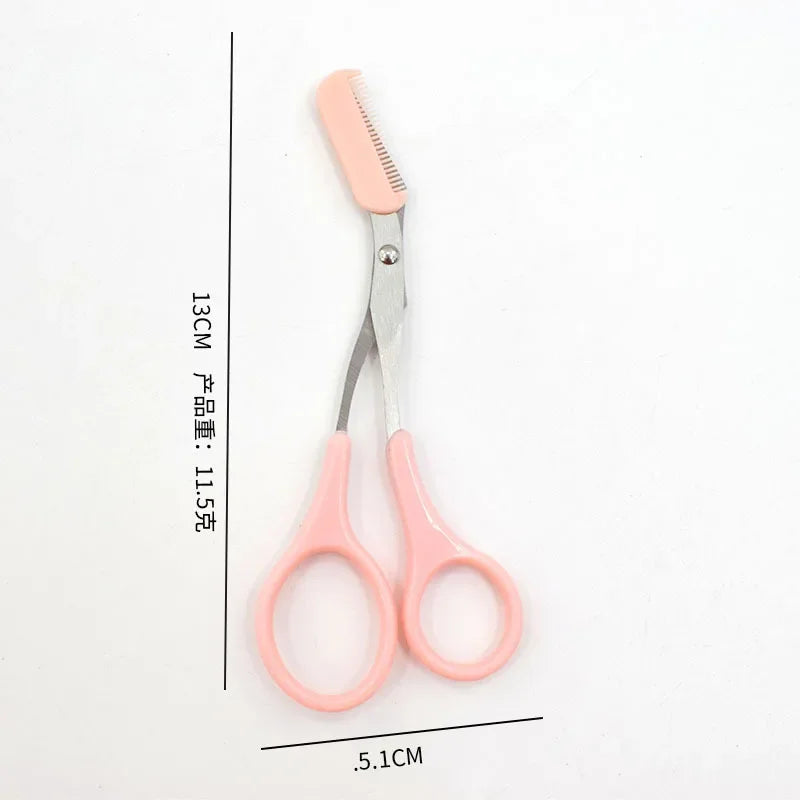 Eyebrow Trimmer Scissors with Comb Beauty Products for Women Eyebrow Shaver Makeup Tools Beauty Razor Grooming Cosmetic