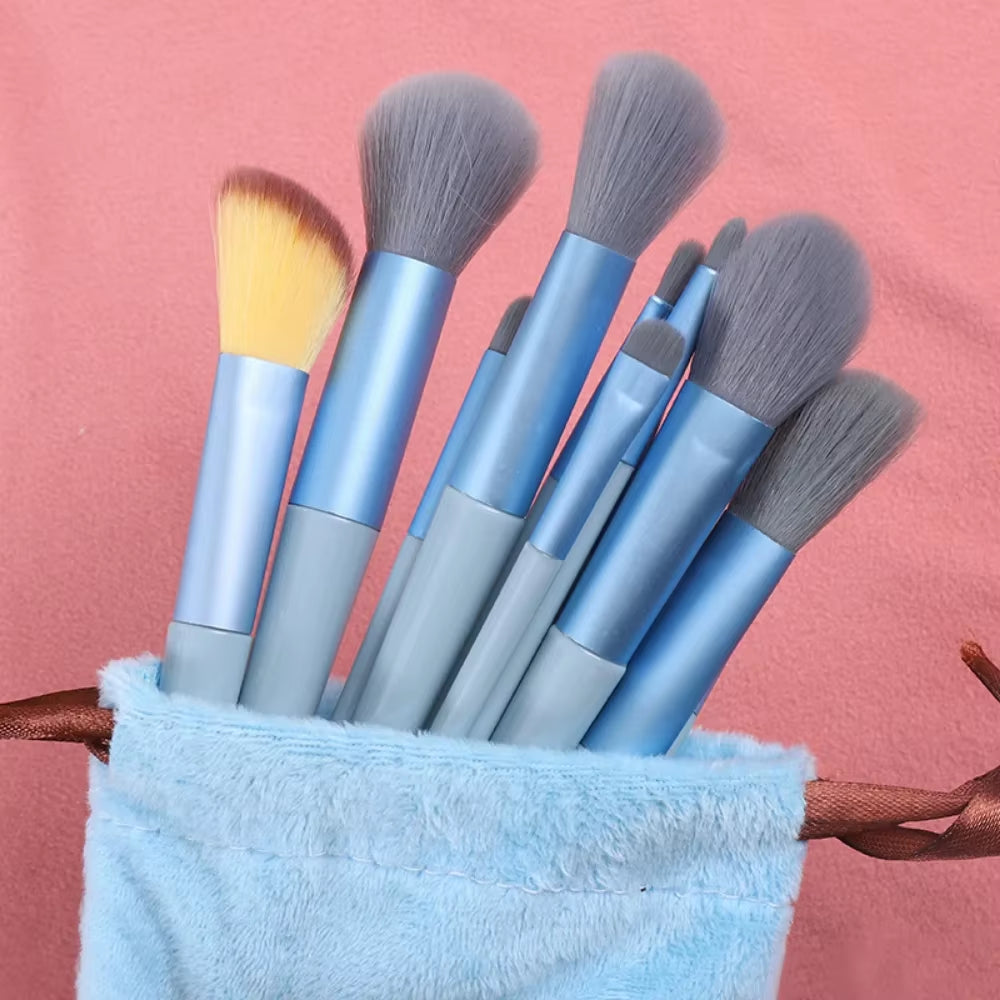 13PCS Soft Fluffy Makeup Brush Set Soft Beauty Eye Shadow Foundation Make-Up Rouge Repair Brush Beauty Products Makeup Brush Kit